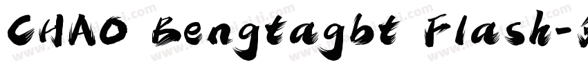 CHAO Bengtagbt Flash字体转换